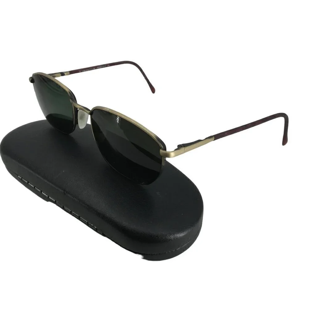 Neostyle Galleria 223 Half Rim Gold Brown Eyeglasses Glasses Frames 50-20-145